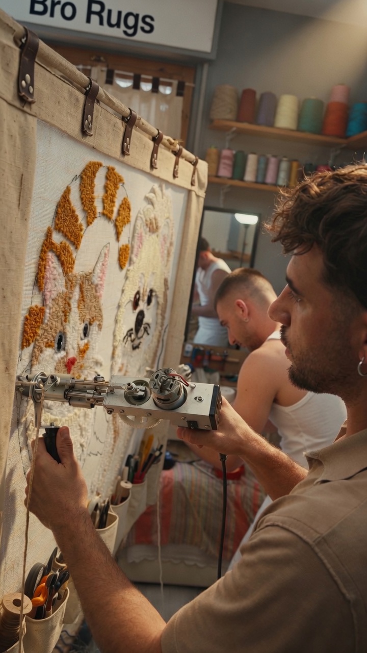 Bro Rugs — artigiano nel workshop