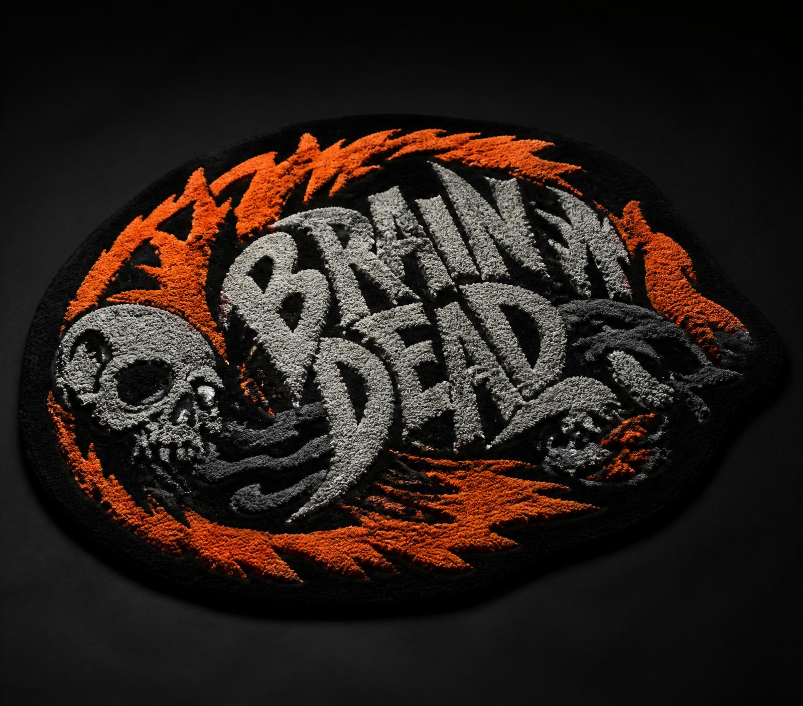 Tappeto tufting custom con grafica bold Bro Rugs